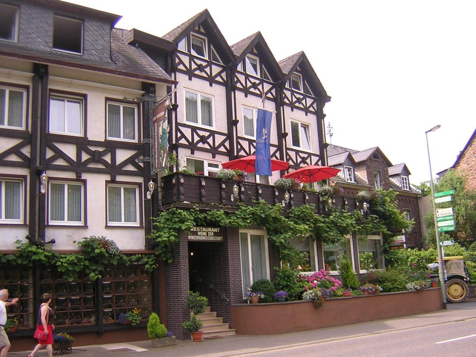 Hotel Zur Winzergenossenschaft 에른스트 외부 사진
